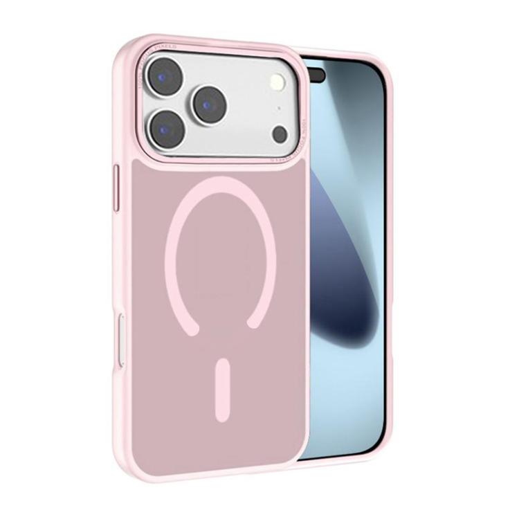 Ốp lưng điện thoại Kalebol khung kim loại cho ống kính MagSafe PC mờ, dành cho iPhone 17 Pro Max, iPhone 17 Pro, iPhone 17, iPhone Air, iPhone 16 Pro Max