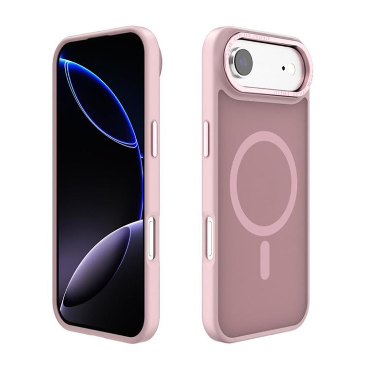 Ốp lưng điện thoại Kalebol khung kim loại cho ống kính MagSafe PC mờ, dành cho iPhone 17 Pro Max, iPhone 17 Pro, iPhone 17, iPhone Air, iPhone 16 Pro Max
