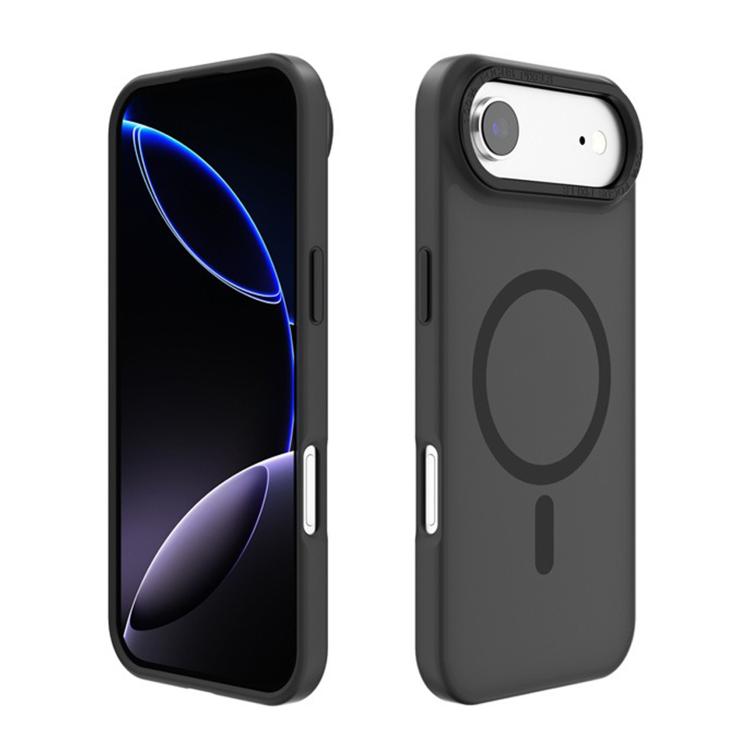 Ốp lưng điện thoại Kalebol khung kim loại cho ống kính MagSafe PC mờ, dành cho iPhone 17 Pro Max, iPhone 17 Pro, iPhone 17, iPhone Air, iPhone 16 Pro Max