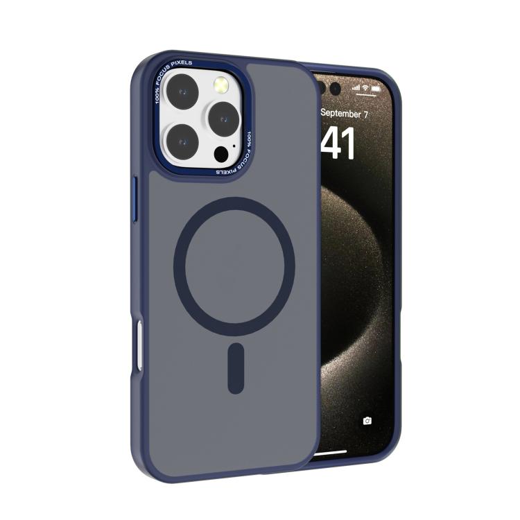 Ốp lưng điện thoại Kalebol khung kim loại cho ống kính MagSafe PC mờ, dành cho iPhone 17 Pro Max, iPhone 17 Pro, iPhone 17, iPhone Air, iPhone 16 Pro Max