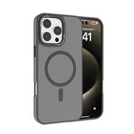 Ốp lưng điện thoại Kalebol khung kim loại cho ống kính MagSafe PC mờ, dành cho iPhone 17 Pro Max, iPhone 17 Pro, iPhone 17, iPhone Air, iPhone 16 Pro Max
