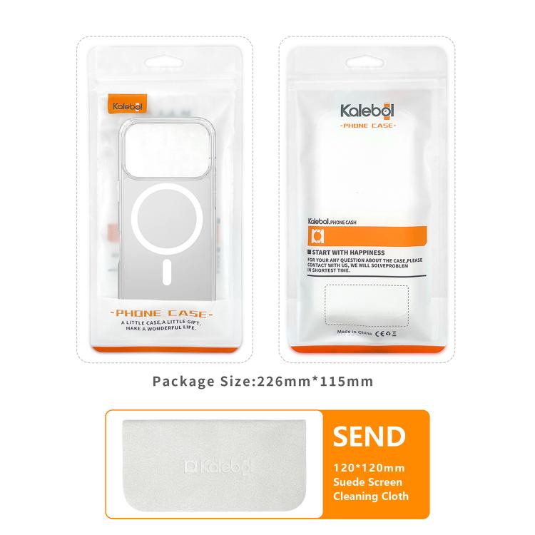 Kalebol Metal Lens Frame MagSafe Frosted PC Phone Case, For iPhone 14 Pro Max, For iPhone 13 Pro Max, For iPhone 13 Pro, For iPhone 13