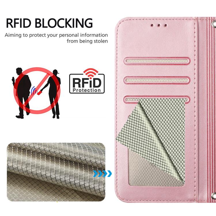 Bao da điện thoại RFID họa tiết gấu trúc nhỏ nổi có dây đeo, dành cho iPhone 11 Pro Max, iPhone 11, iPhone 11 Pro, iPhone X / XS, iPhone XR, iPhone XS Max, iPhone 8 Plus / 7 Plus
