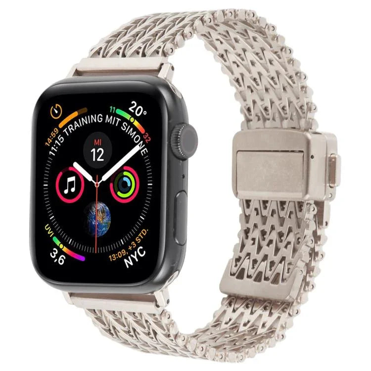 Dây đồng hồ kim loại lưới thép khóa nam châm, Dành cho Apple Watch 46mm / 49mm / 45mm / 44mm, Dành cho Apple Watch 42mm / 41mm / 40mm / 38mm
