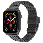 Dây đồng hồ kim loại lưới thép khóa nam châm, Dành cho Apple Watch 46mm / 49mm / 45mm / 44mm, Dành cho Apple Watch 42mm / 41mm / 40mm / 38mm