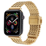 Dây đồng hồ kim loại lưới thép khóa nam châm, Dành cho Apple Watch 46mm / 49mm / 45mm / 44mm, Dành cho Apple Watch 42mm / 41mm / 40mm / 38mm