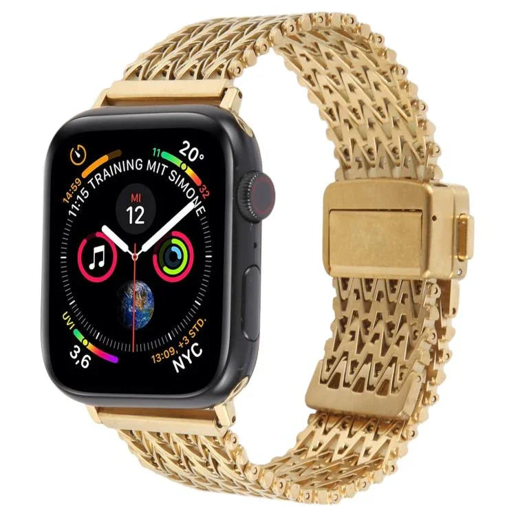 Dây đồng hồ kim loại lưới thép khóa nam châm, Dành cho Apple Watch 46mm / 49mm / 45mm / 44mm, Dành cho Apple Watch 42mm / 41mm / 40mm / 38mm