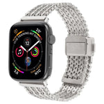 Dây đồng hồ kim loại lưới thép khóa nam châm, Dành cho Apple Watch 46mm / 49mm / 45mm / 44mm, Dành cho Apple Watch 42mm / 41mm / 40mm / 38mm