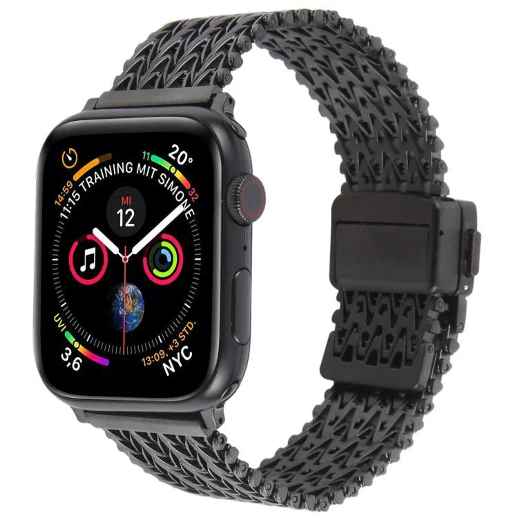 Dây đồng hồ kim loại lưới thép khóa nam châm, Dành cho Apple Watch 46mm / 49mm / 45mm / 44mm, Dành cho Apple Watch 42mm / 41mm / 40mm / 38mm