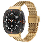 Dây Đồng Hồ Lưới Thép Khóa Bấm Từ Tính, Cho Samsung Galaxy Watch Ultra 47mm / Ultra 2025