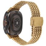 Dây Đồng Hồ Lưới Thép Khóa Bấm Từ Tính, Cho Samsung Galaxy Watch Ultra 47mm / Ultra 2025
