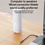 Bộ chuyển đổi âm thanh USB sang 3.5mm hợp kim nhôm Yesido YAU46, YAU46