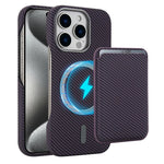 Ốp lưng điện thoại Carbon Fiber MagSafe nam châm đựng thẻ, dành cho iPhone 17 Pro Max, iPhone 17 Pro, iPhone 17, iPhone Air, iPhone 16 Pro Max, iPhone 16 Pro, iPhone 16 Plus, iPhone 16, iPhone 15 Pro Max