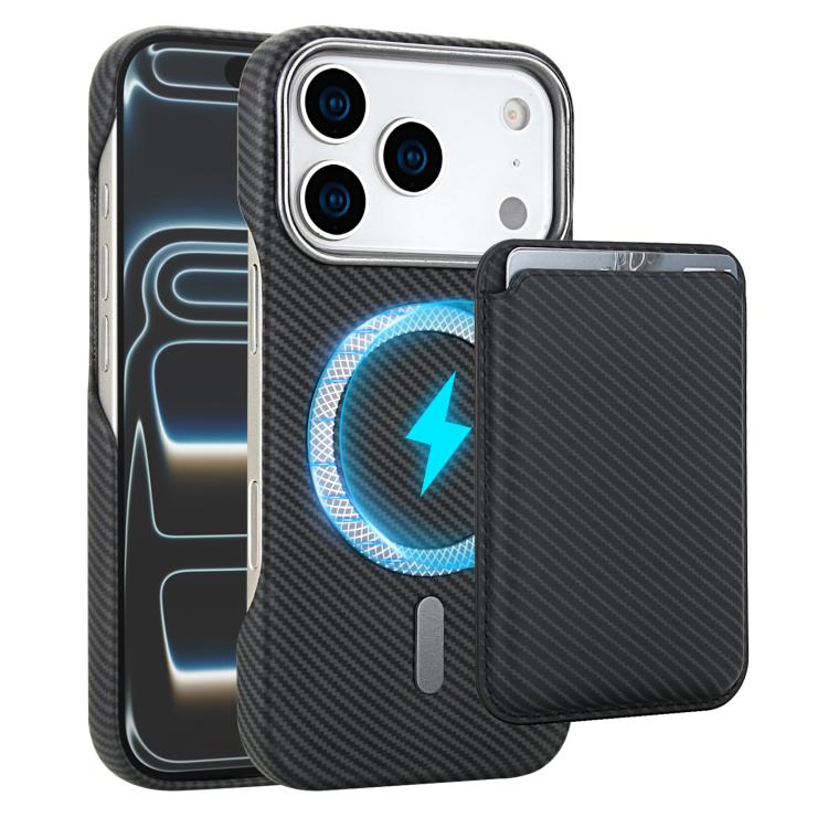 Ốp lưng điện thoại Carbon Fiber MagSafe nam châm đựng thẻ, dành cho iPhone 17 Pro Max, iPhone 17 Pro, iPhone 17, iPhone Air, iPhone 16 Pro Max, iPhone 16 Pro, iPhone 16 Plus, iPhone 16, iPhone 15 Pro Max