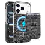 Ốp lưng điện thoại Carbon Fiber MagSafe nam châm đựng thẻ, dành cho iPhone 17 Pro Max, iPhone 17 Pro, iPhone 17, iPhone Air, iPhone 16 Pro Max, iPhone 16 Pro, iPhone 16 Plus, iPhone 16, iPhone 15 Pro Max