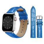 Dây đồng hồ da khóa chốt họa tiết tre xDfind, Dành cho Apple Watch 42 / 44 / 45 / 46 / 49mm, Dành cho Apple Watch 38 / 40 / 41 / S10 42mm