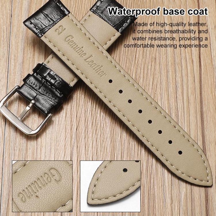 Dây đồng hồ da khóa chốt họa tiết tre xDfind, Dành cho Apple Watch 42 / 44 / 45 / 46 / 49mm, Dành cho Apple Watch 38 / 40 / 41 / S10 42mm