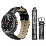 Dây đồng hồ da khóa ghim họa tiết tre xDfind, Dành cho Samsung Galaxy Watch Ultra / Ultra 2025 22mm, Dành cho Samsung Galaxy Watch8 / Watch8 Classic 22mm, Dành cho Samsung Galaxy Watch7 / FE / 6 / 5 / 4 20mm, Dành cho Samsung Galaxy Fit3 SM-R390 20mm