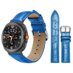 Dây đồng hồ da khóa ghim họa tiết tre xDfind, Dành cho Samsung Galaxy Watch Ultra / Ultra 2025 22mm, Dành cho Samsung Galaxy Watch8 / Watch8 Classic 22mm, Dành cho Samsung Galaxy Watch7 / FE / 6 / 5 / 4 20mm, Dành cho Samsung Galaxy Fit3 SM-R390 20mm