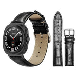 Dây đồng hồ da khóa ghim họa tiết tre xDfind, Dành cho Samsung Galaxy Watch Ultra / Ultra 2025 22mm, Dành cho Samsung Galaxy Watch8 / Watch8 Classic 22mm, Dành cho Samsung Galaxy Watch7 / FE / 6 / 5 / 4 20mm, Dành cho Samsung Galaxy Fit3 SM-R390 20mm