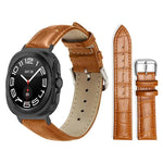 Dây đồng hồ da khóa ghim họa tiết tre xDfind, Dành cho Samsung Galaxy Watch Ultra / Ultra 2025 22mm, Dành cho Samsung Galaxy Watch8 / Watch8 Classic 22mm, Dành cho Samsung Galaxy Watch7 / FE / 6 / 5 / 4 20mm, Dành cho Samsung Galaxy Fit3 SM-R390 20mm