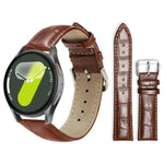 Dây đồng hồ da khóa ghim họa tiết tre xDfind, Dành cho Samsung Galaxy Watch Ultra / Ultra 2025 22mm, Dành cho Samsung Galaxy Watch8 / Watch8 Classic 22mm, Dành cho Samsung Galaxy Watch7 / FE / 6 / 5 / 4 20mm, Dành cho Samsung Galaxy Fit3 SM-R390 20mm