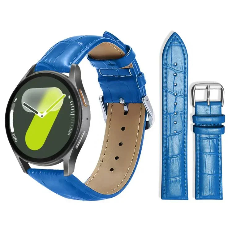 Dây đồng hồ da khóa ghim họa tiết tre xDfind, Dành cho Samsung Galaxy Watch Ultra / Ultra 2025 22mm, Dành cho Samsung Galaxy Watch8 / Watch8 Classic 22mm, Dành cho Samsung Galaxy Watch7 / FE / 6 / 5 / 4 20mm, Dành cho Samsung Galaxy Fit3 SM-R390 20mm