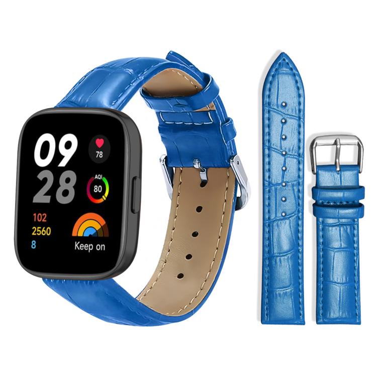 xDfind Bamboo Texture Pin Buckle Leather Watch Band, For Xiaomi Band 10 Pro / 9 Pro / Redmi Watch 6, For Xiaomi Smart Band 10 / 9 / 8 / NFC 14mm, For Redmi Watch 3 Active / Lite 20mm, For Redmi Watch 3 20mm