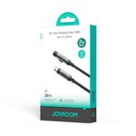 Cáp dữ liệu sạc nhanh JOYROOM S-A56 EnjoyX Series 30W Type-C sang 8 Pin góc 90 độ