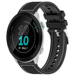 xDfind Hybrid Nylon Braid Silicone Watch Band, 22mm For Garmin Forerunner 570 47mm/935/945, 20mm For Garmin Forerunner 570 42mm/245/645, 20mm For Garmin?Vivomove?Sport/Vivoactive5/3, 22mm For Garmin Venu 3 / Vivoactive 4                                ...