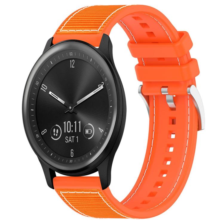 xDfind Hybrid Nylon Braid Silicone Watch Band, 22mm For Garmin Forerunner 570 47mm/935/945, 20mm For Garmin Forerunner 570 42mm/245/645, 20mm For Garmin?Vivomove?Sport/Vivoactive5/3, 22mm For Garmin Venu 3 / Vivoactive 4                                ...