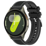 Dây đồng hồ silicone bện nylon lai xDfind, Dành cho Samsung Galaxy Watch Ultra / Ultra 2025 22mm, Dành cho Samsung Galaxy Watch 7 / 6 / 5 / FE 20mm