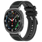 Dây đồng hồ silicone bện nylon lai xDfind, Dành cho Samsung Galaxy Watch Ultra / Ultra 2025 22mm, Dành cho Samsung Galaxy Watch 7 / 6 / 5 / FE 20mm