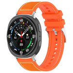 Dây đồng hồ silicone bện nylon lai xDfind, Dành cho Samsung Galaxy Watch Ultra / Ultra 2025 22mm, Dành cho Samsung Galaxy Watch 7 / 6 / 5 / FE 20mm