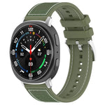 Dây đồng hồ silicone bện nylon lai xDfind, Dành cho Samsung Galaxy Watch Ultra / Ultra 2025 22mm, Dành cho Samsung Galaxy Watch 7 / 6 / 5 / FE 20mm