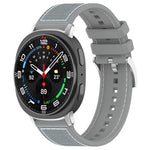 Dây đồng hồ silicone bện nylon lai xDfind, Dành cho Samsung Galaxy Watch Ultra / Ultra 2025 22mm, Dành cho Samsung Galaxy Watch 7 / 6 / 5 / FE 20mm