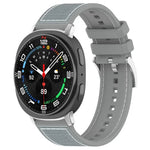 Dây đồng hồ silicone bện nylon lai xDfind, Dành cho Samsung Galaxy Watch Ultra / Ultra 2025 22mm, Dành cho Samsung Galaxy Watch 7 / 6 / 5 / FE 20mm
