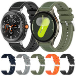 Dây đồng hồ silicone bện nylon lai xDfind, Dành cho Samsung Galaxy Watch Ultra / Ultra 2025 22mm, Dành cho Samsung Galaxy Watch 7 / 6 / 5 / FE 20mm