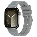 Dây đồng hồ silicone bện nylon lai xDfind, Dành cho Apple Watch 42 / 44 / 45 / 46 / 49mm 22mm, Dành cho Apple Watch 38 / 40 / 41 / S10 42mm 20mm