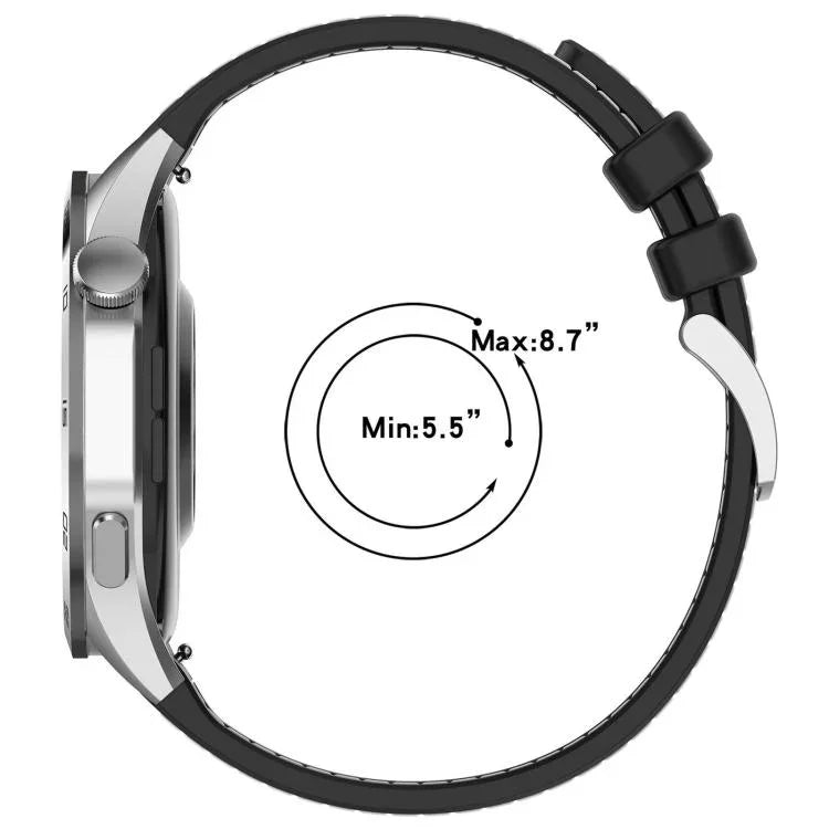 Dây đồng hồ silicone bện nylon lai xDfind, Dành cho Apple Watch 42 / 44 / 45 / 46 / 49mm 22mm, Dành cho Apple Watch 38 / 40 / 41 / S10 42mm 20mm