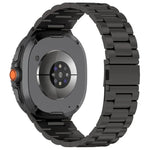 Dây đồng hồ hợp kim titan khóa phẳng ba hạt, Dành cho Samsung Galaxy Watch8 / Watch8 Classic, Dành cho Samsung Galaxy Fit3 / SM-R390