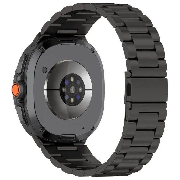Dây đồng hồ hợp kim titan khóa phẳng ba hạt, Dành cho Samsung Galaxy Watch8 / Watch8 Classic, Dành cho Samsung Galaxy Fit3 / SM-R390