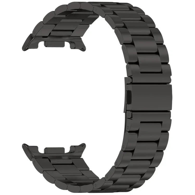 Dây đồng hồ hợp kim titan khóa phẳng ba hạt, Dành cho Samsung Galaxy Watch8 / Watch8 Classic, Dành cho Samsung Galaxy Fit3 / SM-R390