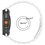 Dây đồng hồ hợp kim titan khóa phẳng ba hạt, Dành cho Samsung Galaxy Watch8 / Watch8 Classic, Dành cho Samsung Galaxy Fit3 / SM-R390