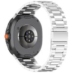 Dây đồng hồ hợp kim titan khóa phẳng ba hạt, Dành cho Samsung Galaxy Watch8 / Watch8 Classic, Dành cho Samsung Galaxy Fit3 / SM-R390