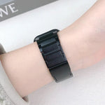 Dây đồng hồ thép không gỉ khóa tháo bên hạt ba viên, Dành cho Apple Watch 46mm / 49mm / 45mm / 44mm, Dành cho Apple Watch 42mm / 41mm / 40mm / 38mm
