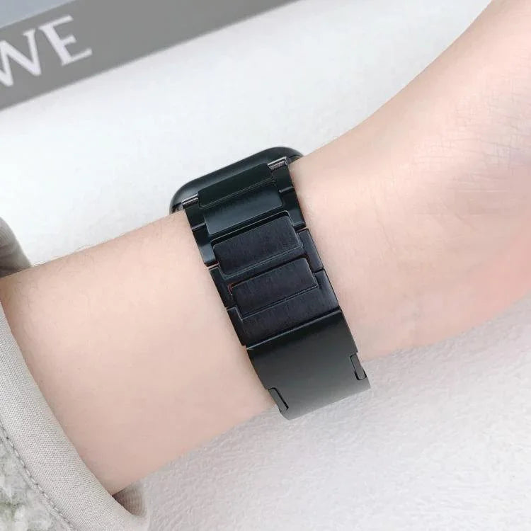 Dây đồng hồ thép không gỉ khóa tháo bên hạt ba viên, Dành cho Apple Watch 46mm / 49mm / 45mm / 44mm, Dành cho Apple Watch 42mm / 41mm / 40mm / 38mm