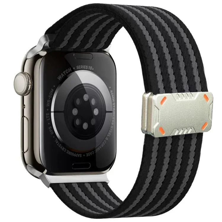 Dây đồng hồ nylon khóa nam châm Mecha Armor, Dành cho Apple Watch 46mm / 49mm / 45mm / 44mm, Dành cho Apple Watch 42mm / 41mm / 40mm / 38mm