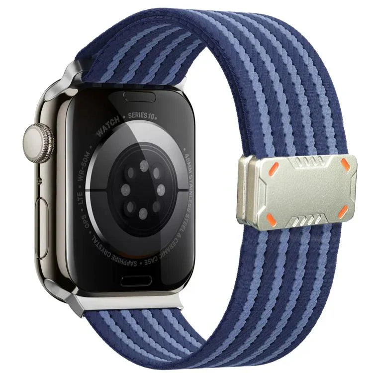 Dây đồng hồ nylon khóa nam châm Mecha Armor, Dành cho Apple Watch 46mm / 49mm / 45mm / 44mm, Dành cho Apple Watch 42mm / 41mm / 40mm / 38mm