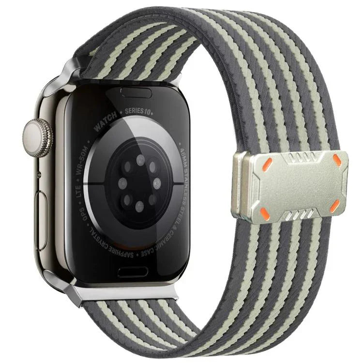 Dây đồng hồ nylon khóa nam châm Mecha Armor, Dành cho Apple Watch 46mm / 49mm / 45mm / 44mm, Dành cho Apple Watch 42mm / 41mm / 40mm / 38mm